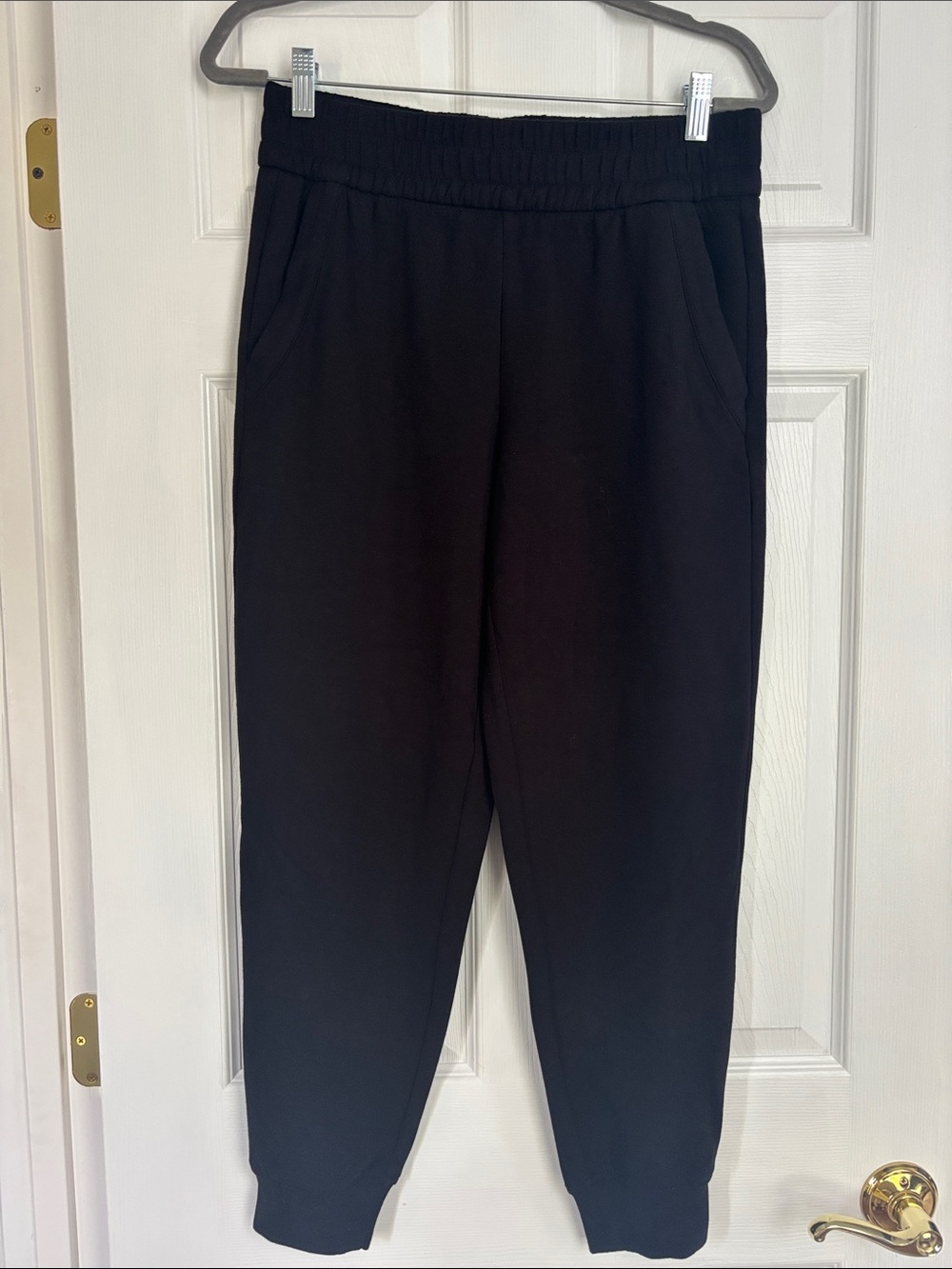Liverpool Black Elastic Waist Jogger Pants
